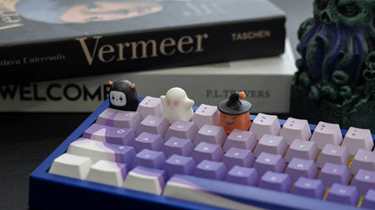 Halloween-themed keycaps-4 Pcs